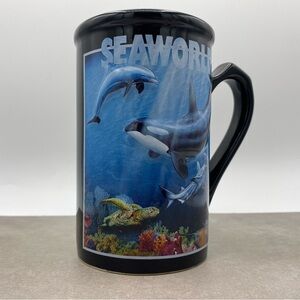 Seaworld Orlando 3D Coffee Mug Orca Beluga Whale Penguin Dolphin Walrus Gifts